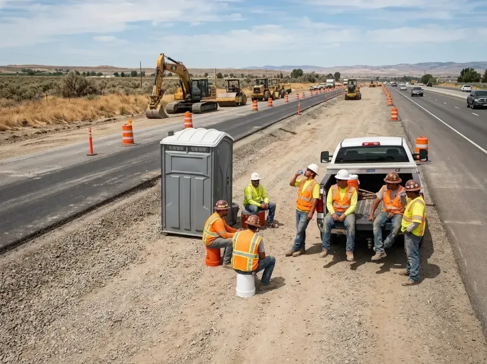 highway-road-construction-crew-007 — frequently asked questions, Porta Potty and Restroom Rentals in Southwood Acres, CT